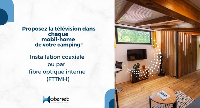 La télévision dans les campings