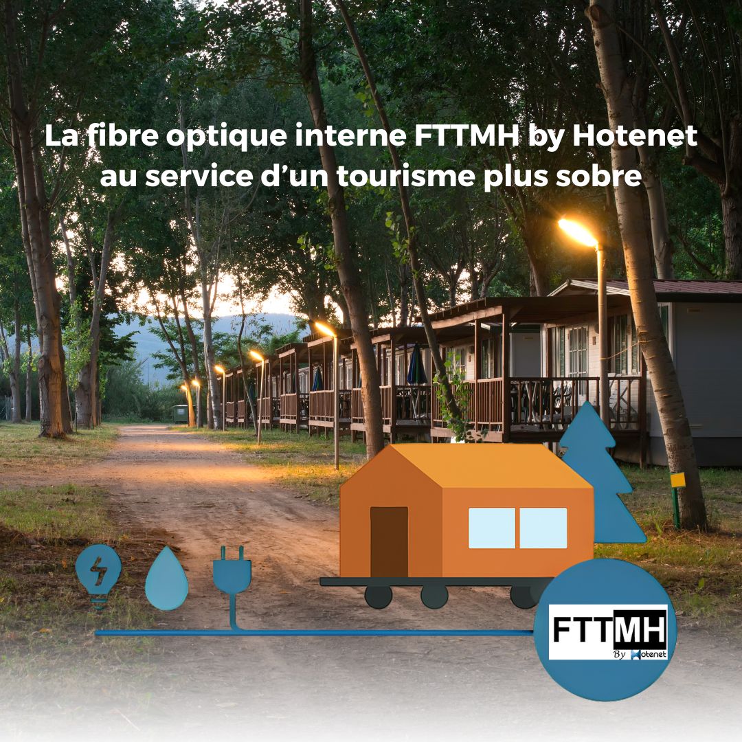 La fibre optique internet d'Hotenet pour les camping : FTTMH